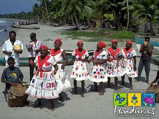 Garifuna dancing